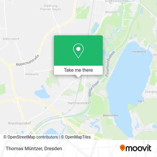 Карта Thomas Müntzer