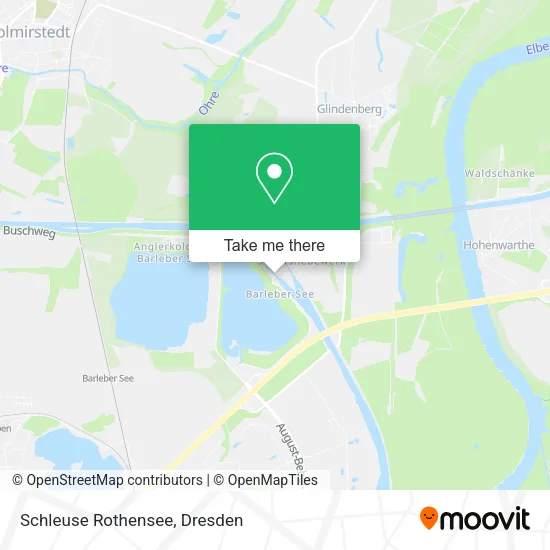 Карта Schleuse Rothensee