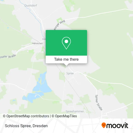 Карта Schloss Spree