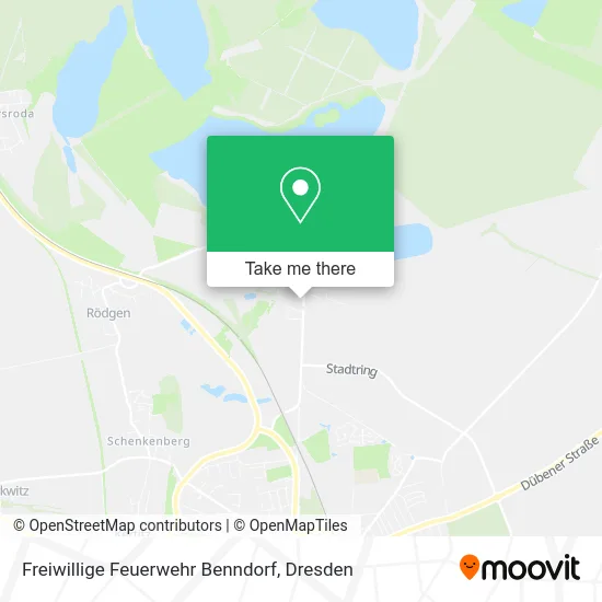 Карта Freiwillige Feuerwehr Benndorf