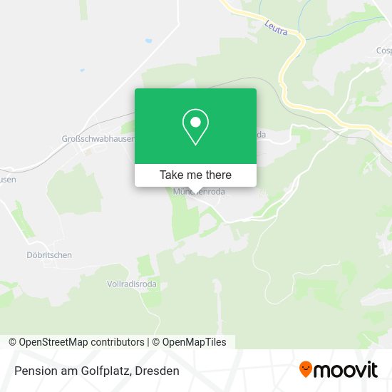 Карта Pension am Golfplatz
