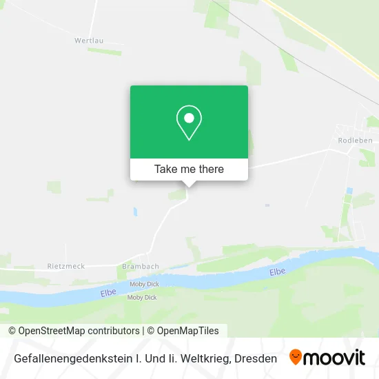 Карта Gefallenengedenkstein I. Und Ii. Weltkrieg