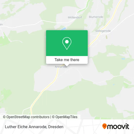 Карта Luther Eiche Annarode