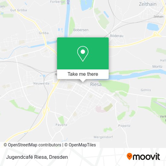Карта Jugendcafé Riesa