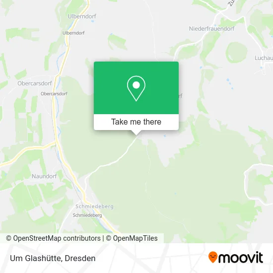 Карта Um Glashütte