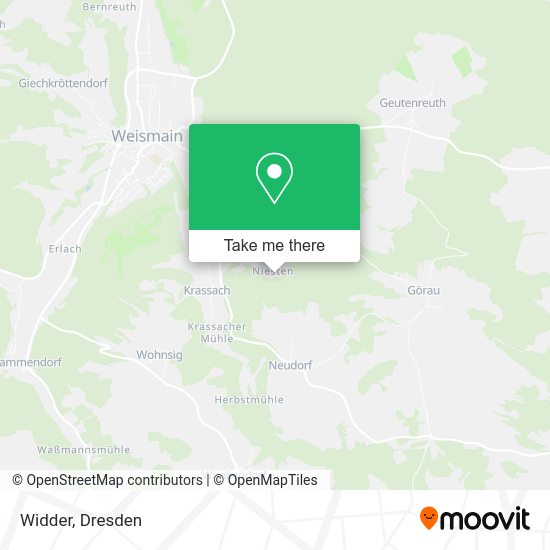 Карта Widder
