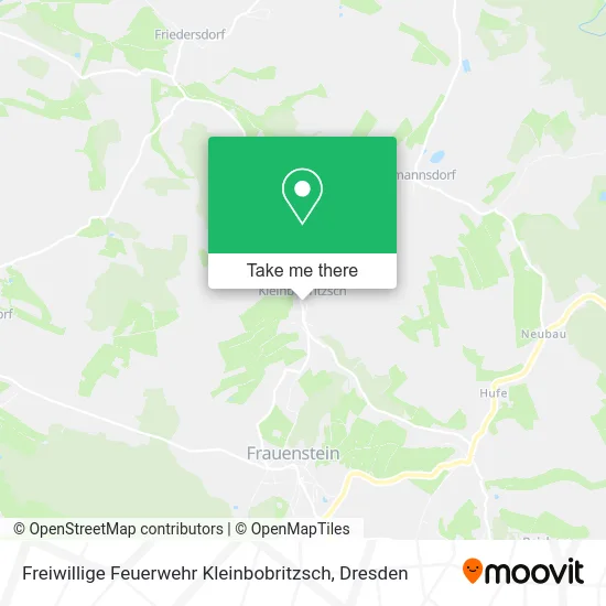 Карта Freiwillige Feuerwehr Kleinbobritzsch