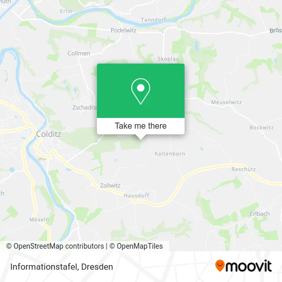 Карта Informationstafel