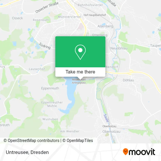 Untreusee map
