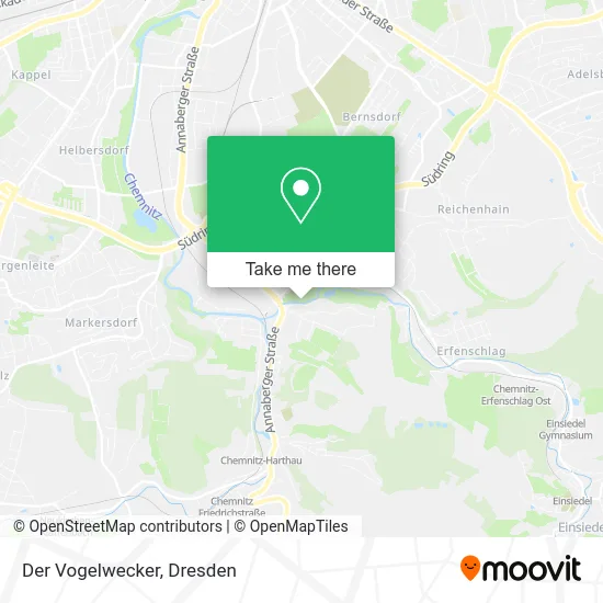 Карта Der Vogelwecker