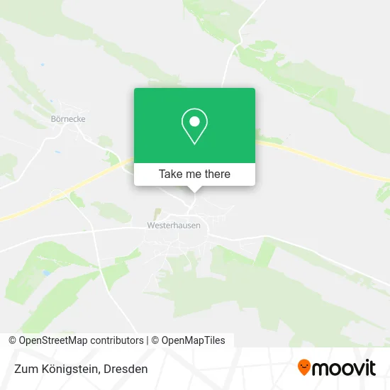 Карта Zum Königstein