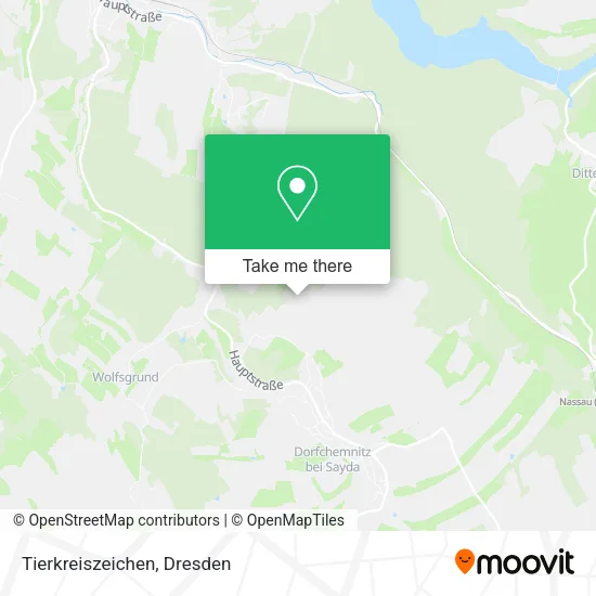 Карта Tierkreiszeichen