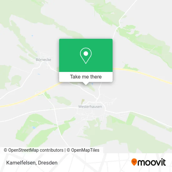 Карта Kamelfelsen