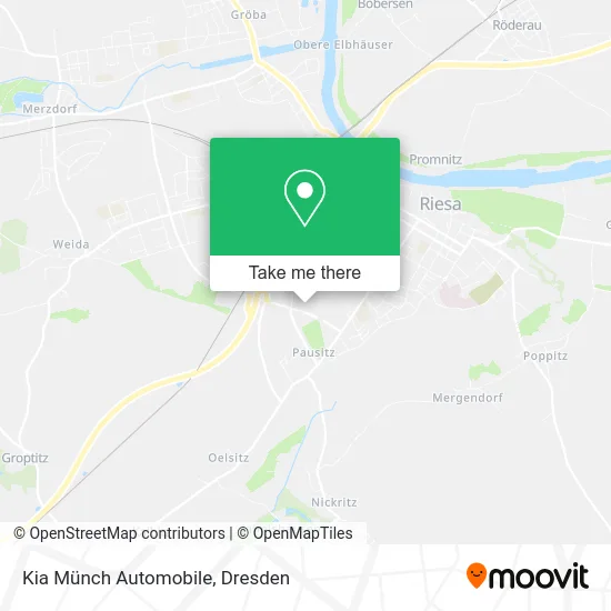 Карта Kia Münch Automobile