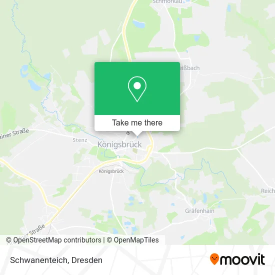 Карта Schwanenteich