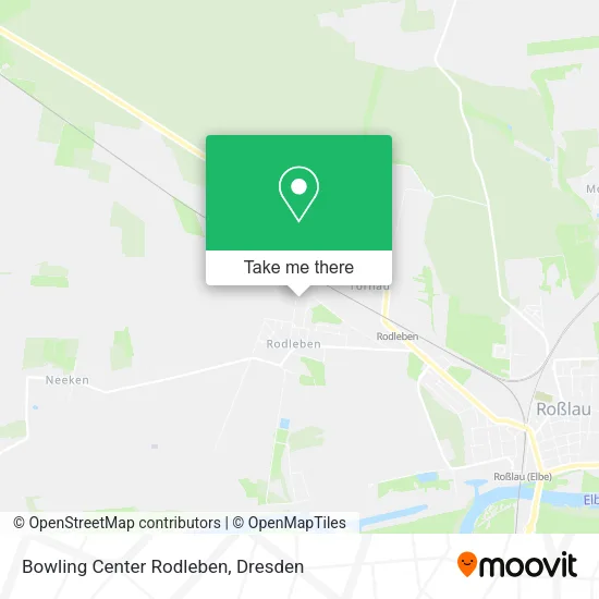 Карта Bowling Center Rodleben