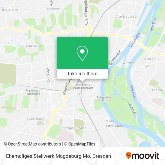 Карта Ehemaliges Stellwerk Magdeburg Mo
