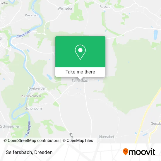 Карта Seifersbach