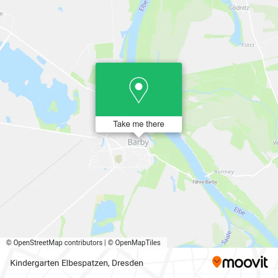 Карта Kindergarten Elbespatzen