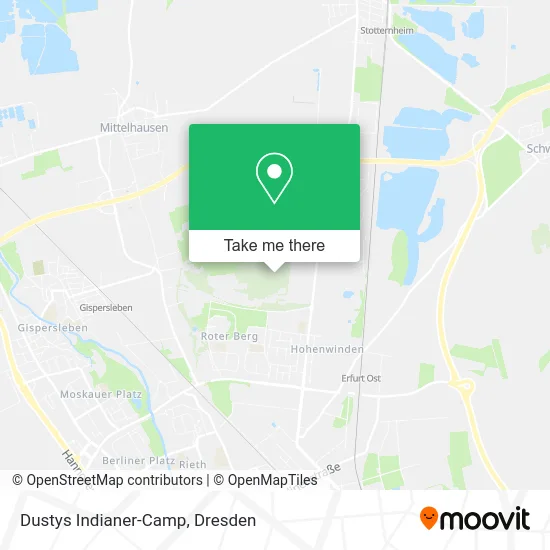 Карта Dustys Indianer-Camp