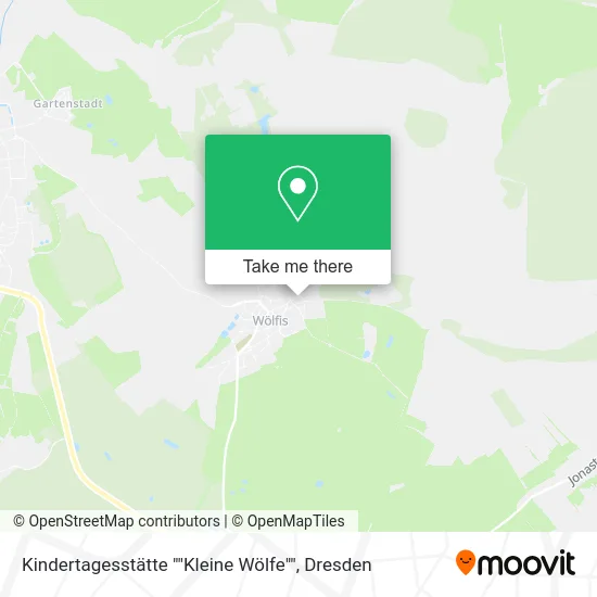 Карта Kindertagesstätte ""Kleine Wölfe""