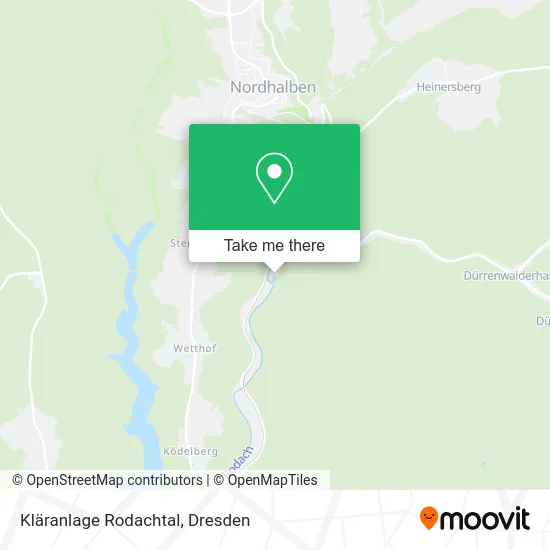 Карта Kläranlage Rodachtal