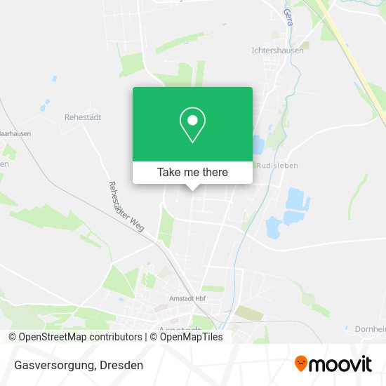 Карта Gasversorgung