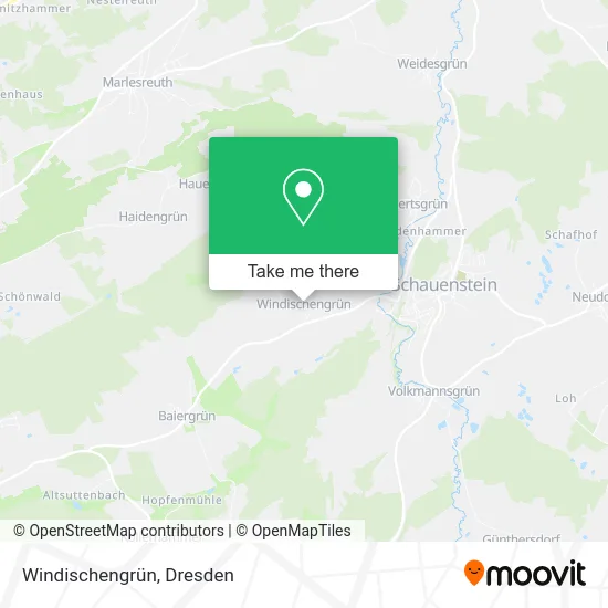 Карта Windischengrün
