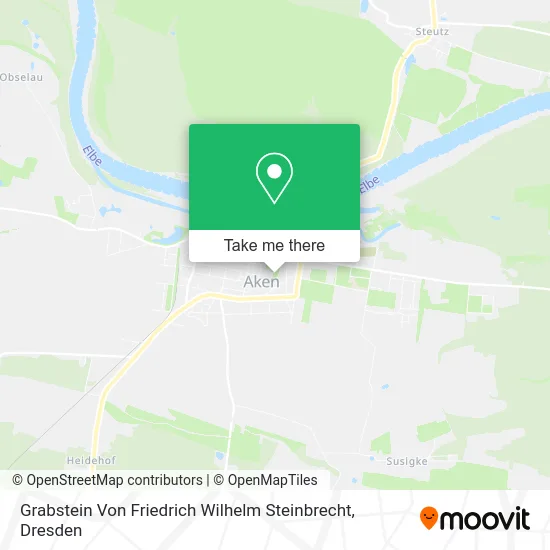 Grabstein Von Friedrich Wilhelm Steinbrecht map
