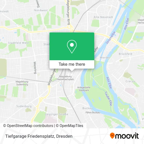 Карта Tiefgarage Friedensplatz