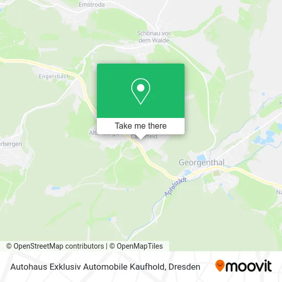 Карта Autohaus Exklusiv Automobile Kaufhold