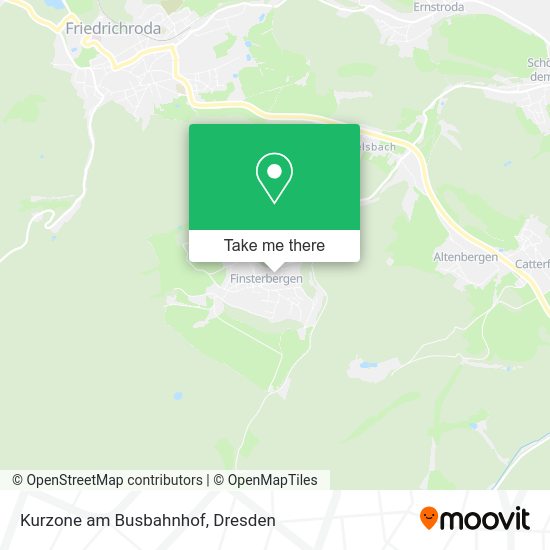 Карта Kurzone am Busbahnhof