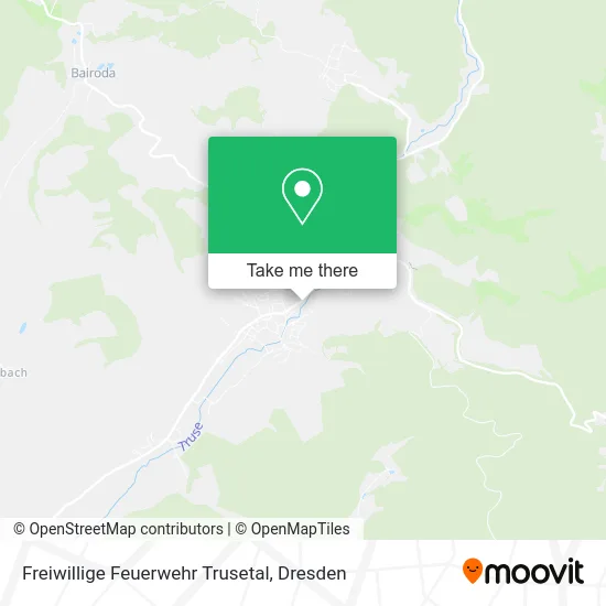 Карта Freiwillige Feuerwehr Trusetal