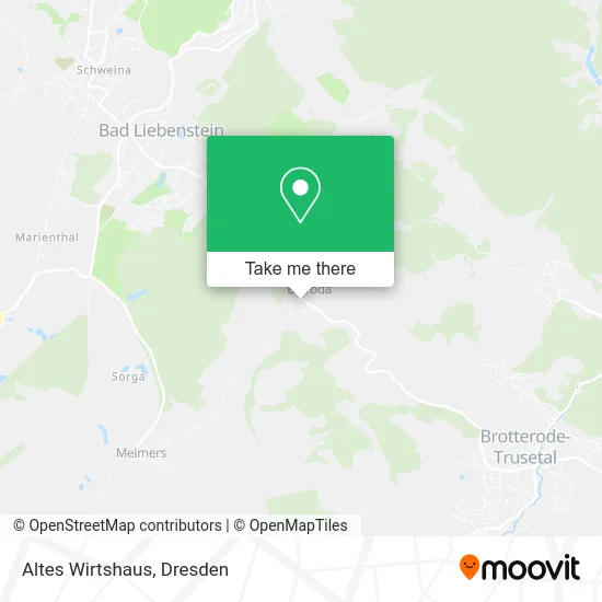 Карта Altes Wirtshaus