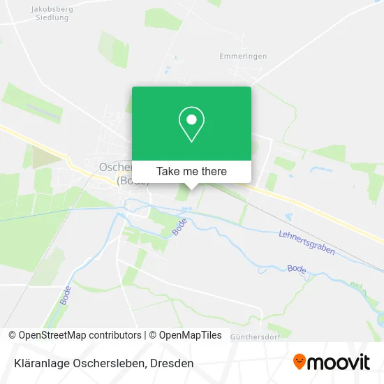 Карта Kläranlage Oschersleben