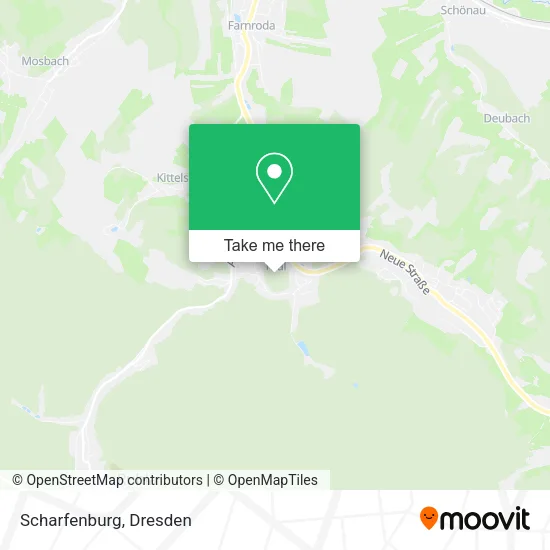 Карта Scharfenburg