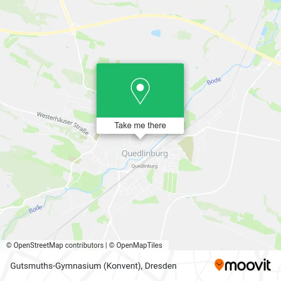 Карта Gutsmuths-Gymnasium (Konvent)