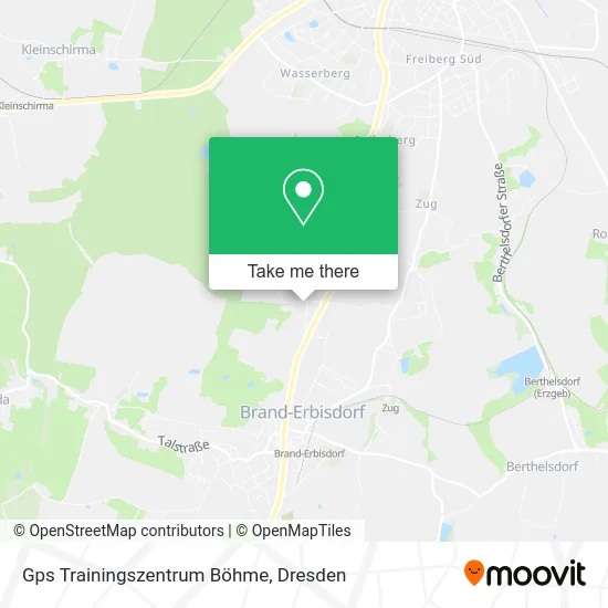Карта Gps Trainingszentrum Böhme