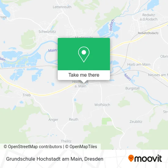 Карта Grundschule Hochstadt am Main