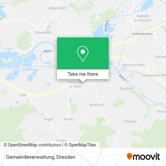 Карта Gemeindeverwaltung