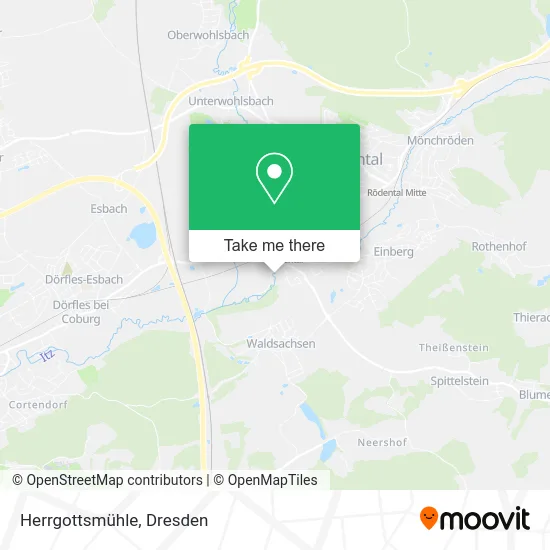 Карта Herrgottsmühle