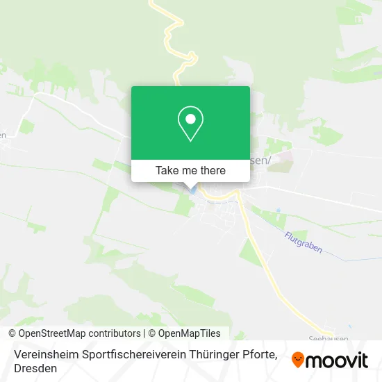 Карта Vereinsheim Sportfischereiverein Thüringer Pforte