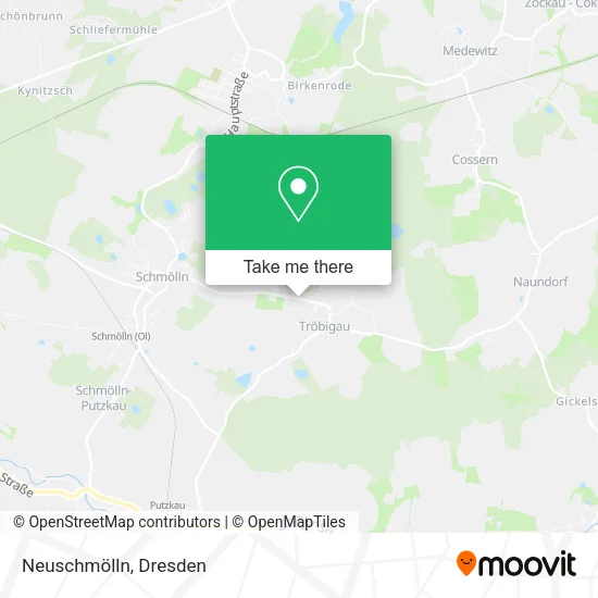 Карта Neuschmölln