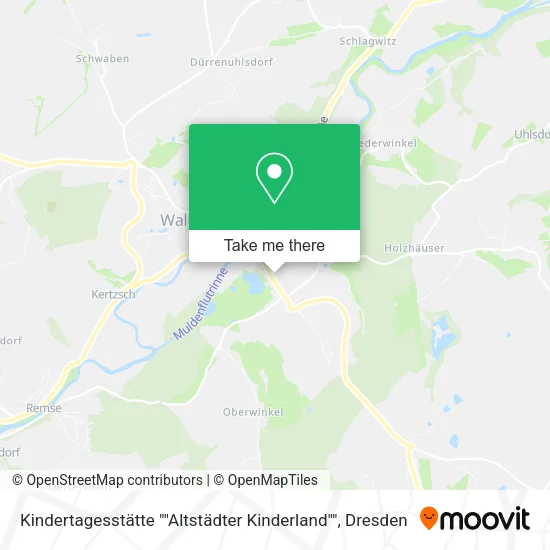 Карта Kindertagesstätte ""Altstädter Kinderland""