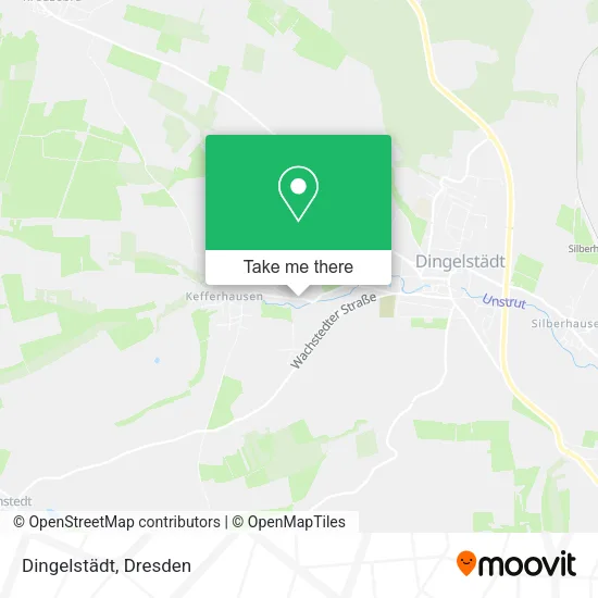 Карта Dingelstädt