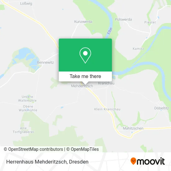 Карта Herrenhaus Mehderitzsch