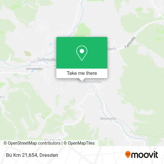 Карта Bü Km 21,654