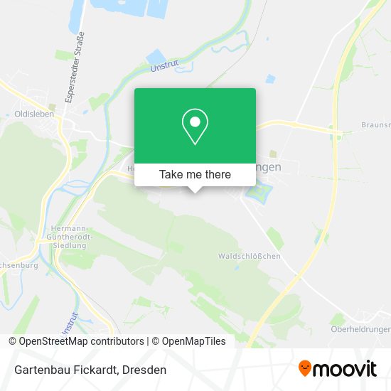 Карта Gartenbau Fickardt