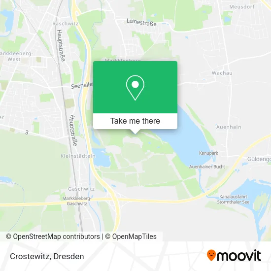 Карта Crostewitz