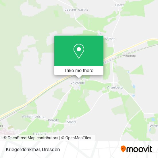 Карта Kriegerdenkmal